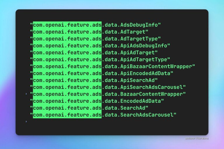 openai-trabalha-em-plataforma-de-publicidade-no-chatgpt,-mostra-versao-de-teste-de-app