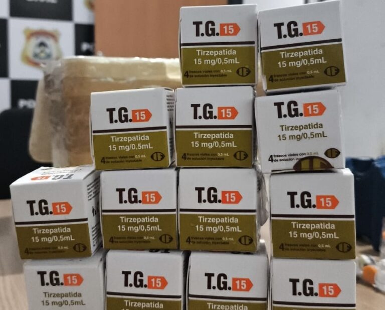 tirzepatida:-policia-civil-da-paraiso-apreende-17-caixas-de-medicamentos-para-emagrecer