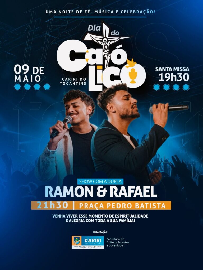 fe-e-musica:-cariri-realiza-dia-do-catolico-com-show-nacional-de-ramon-e-rafael