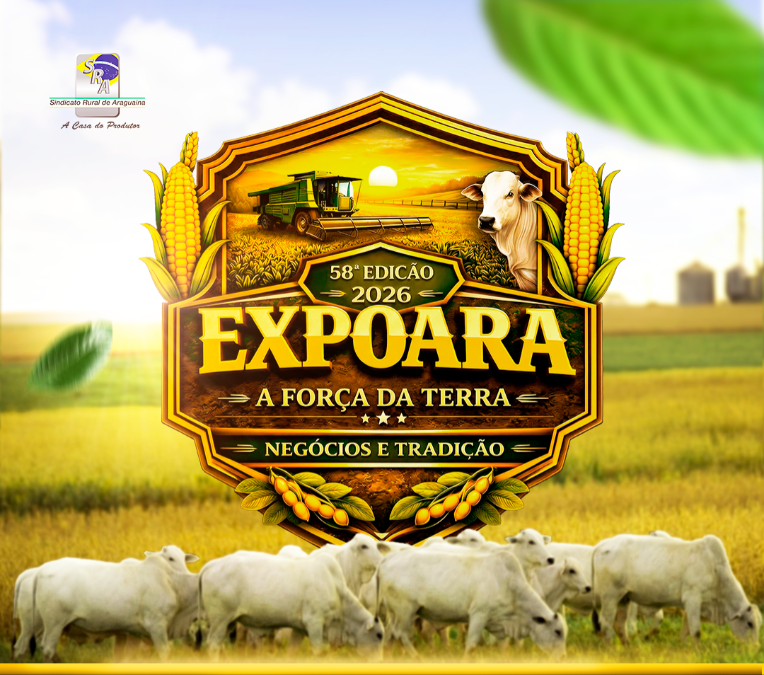 Começa hoje (04 de junho), a 58ª edição da Exposição Agropecuária de Araguaína (Expoara 2026) comeca-hoje-(04-de-junho),-a-58a-edicao-da-exposicao-agropecuaria-de-araguaina-(expoara-2026)
