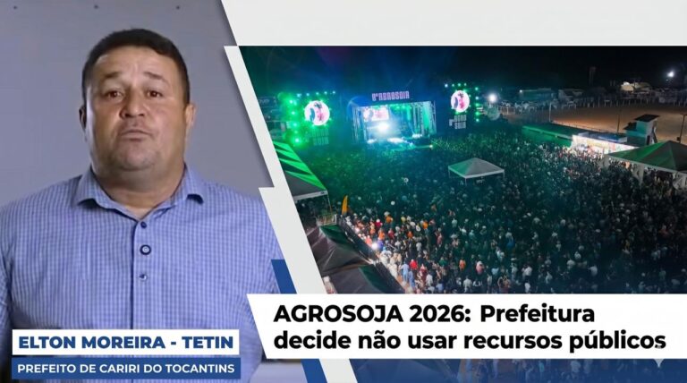 Prefeitura de Cariri cancela uso de recursos públicos na Agrosoja 2026 após parecer jurídico prefeitura-de-cariri-cancela-uso-de-recursos-publicos-na-agrosoja-2026-apos-parecer-juridico