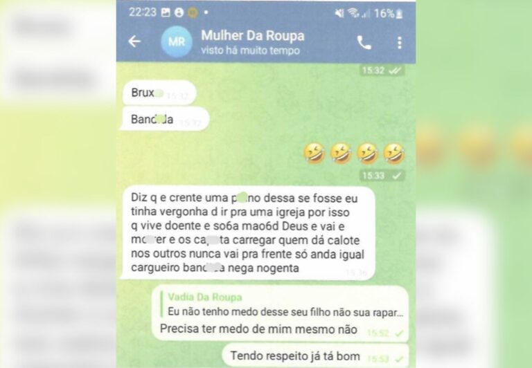 Mulher é condenada após enviar ofensas racistas em aplicativo de conversa mulher-e-condenada-apos-enviar-ofensas-racistas-em-aplicativo-de-conversa