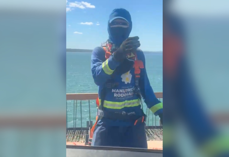 Trabalhador viraliza com ‘Passinho do Jamal’ em obra de ponte no TO; VÍDEO trabalhador-viraliza-com-‘passinho-do-jamal’-em-obra-de-ponte-no-to;-video