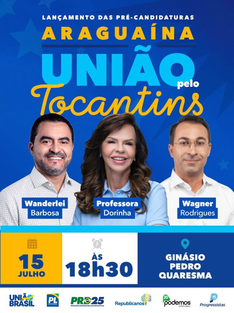 “uniao-pelo-tocantins”-lanca-pre-candidaturas-para-2026-em-evento-em-araguaina